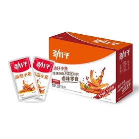 盒装 湖南特产 劲仔小鱼 麻辣味 240g